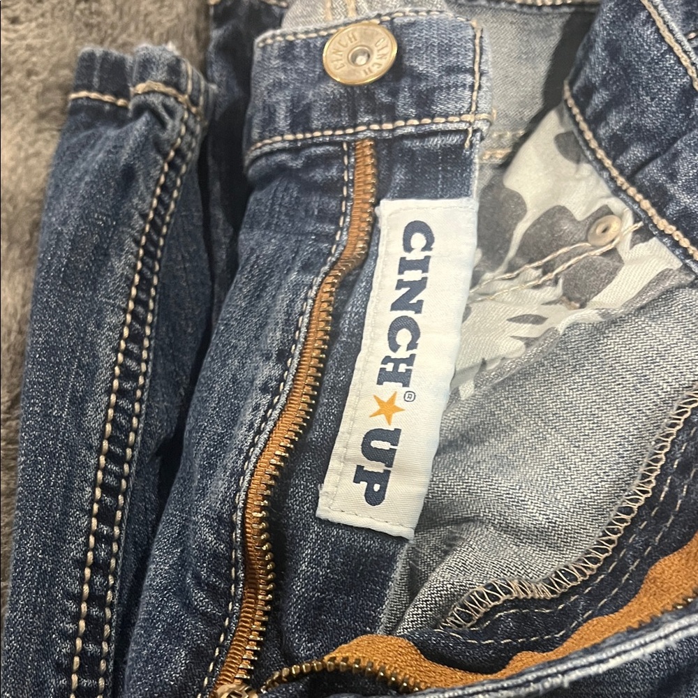 Cinch Dark Blue Denim Jeans